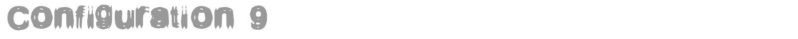 Configuration 9 font preview